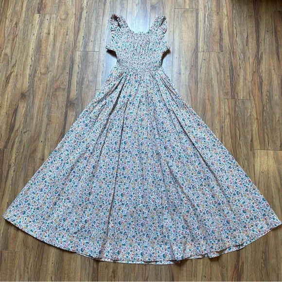 DOEN Emmaretta Dress in Wild Clover Floral Size M - Picture 4 of 13